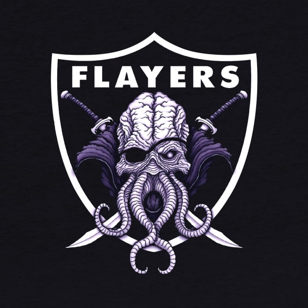 Flayers Team (Black Print) by Miskatonic Designs